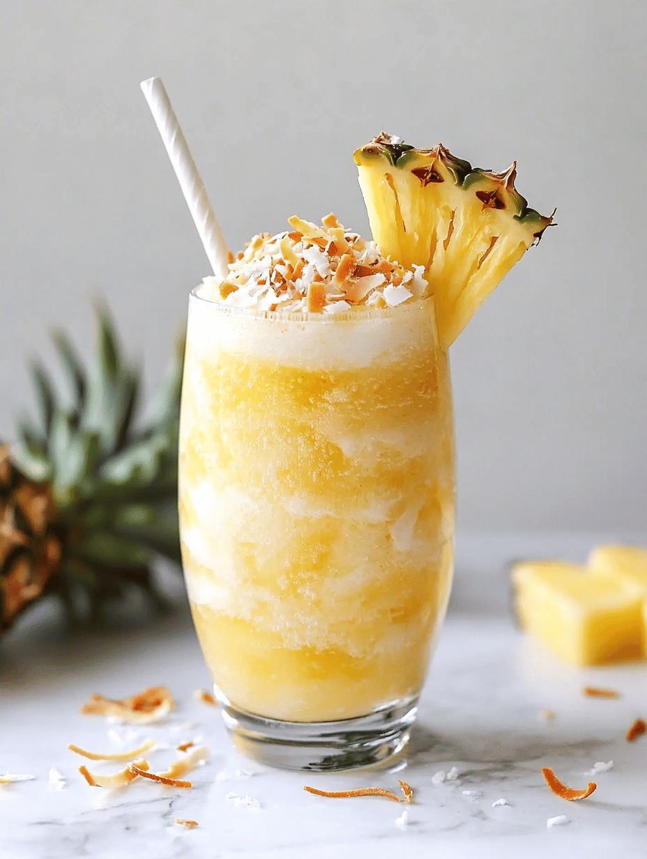Chill Out with a Tropical Twist: The Unusual Secret Behind My Pi Colada Slushie