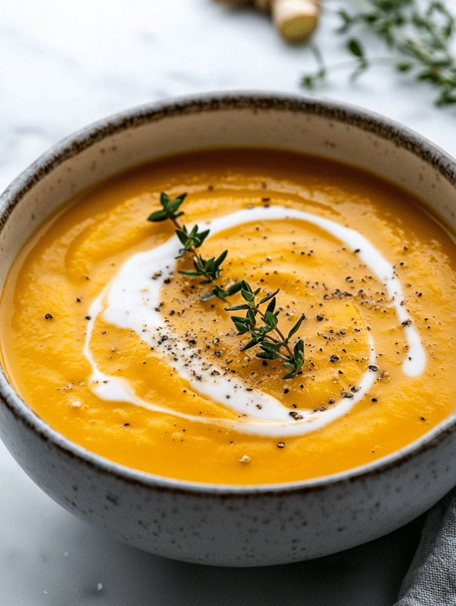 Hidden Gems: Ginger-Infused Butternut Squash Soup