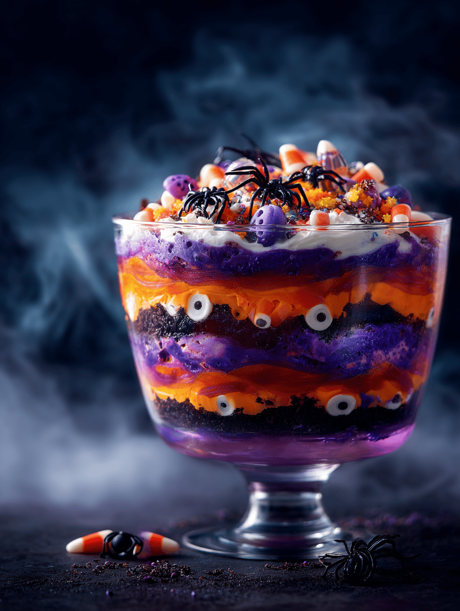 Halloween Trifle: A Spooky Layered Delight with a Twist