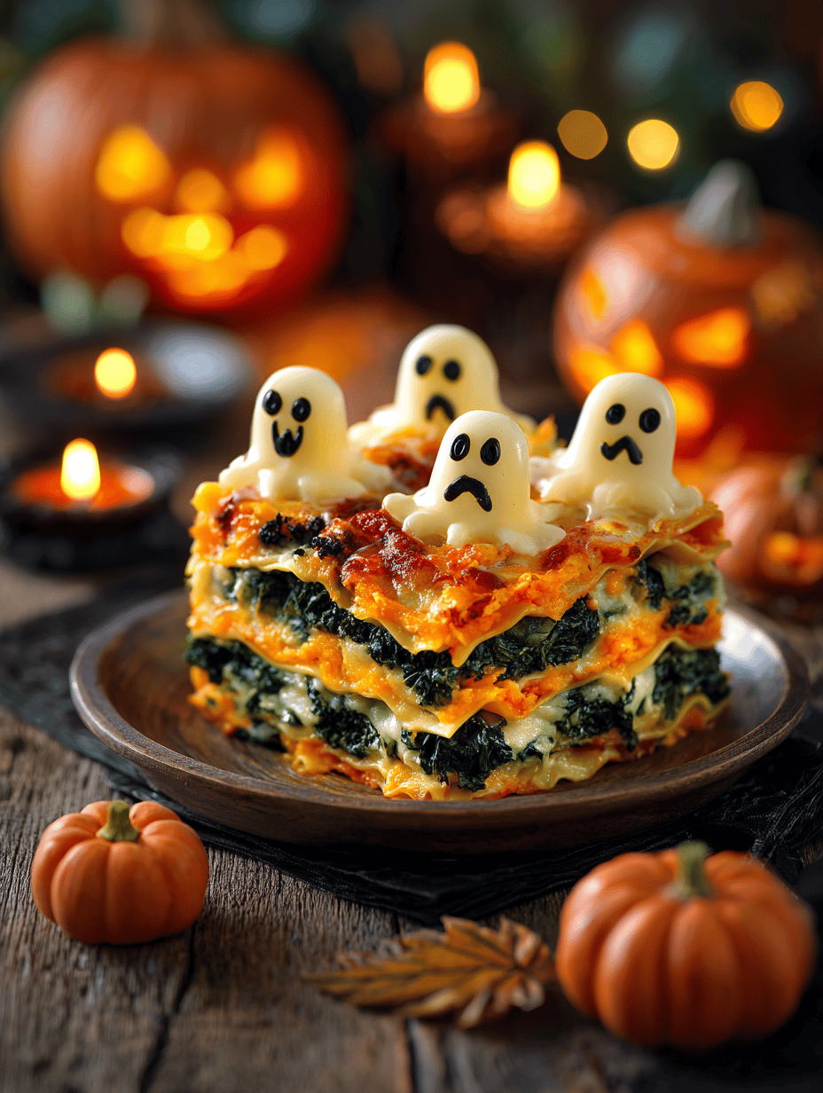 Spooky Good Halloween Lasagna: A Layered Trick-or-Treat Surprise