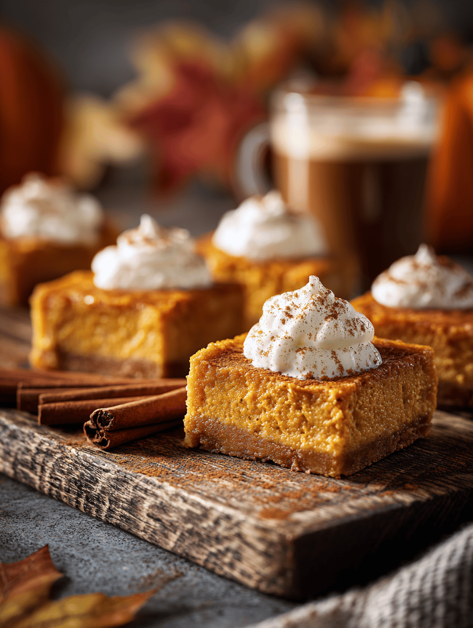 Pumpkin Cheesecake Bars: A Fall-Inspired Keep-You Coming Back Treat