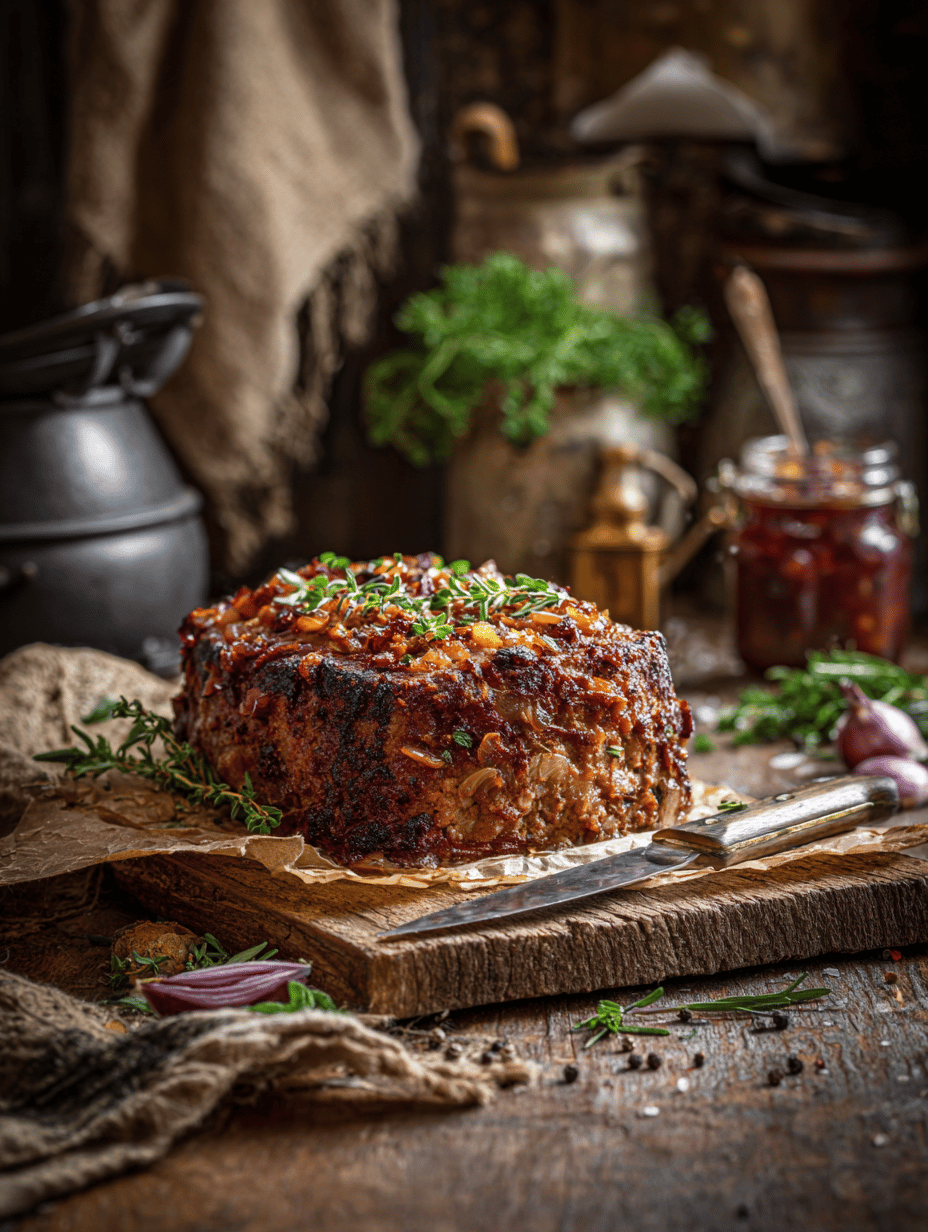 Monster Meatloaf: A Hearty, Unexpected Twist for Comfort Food Lovers