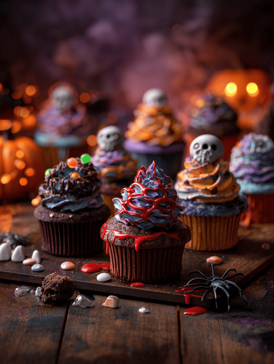 Spooky Cupcakes: An Unconventional Halloween Treat