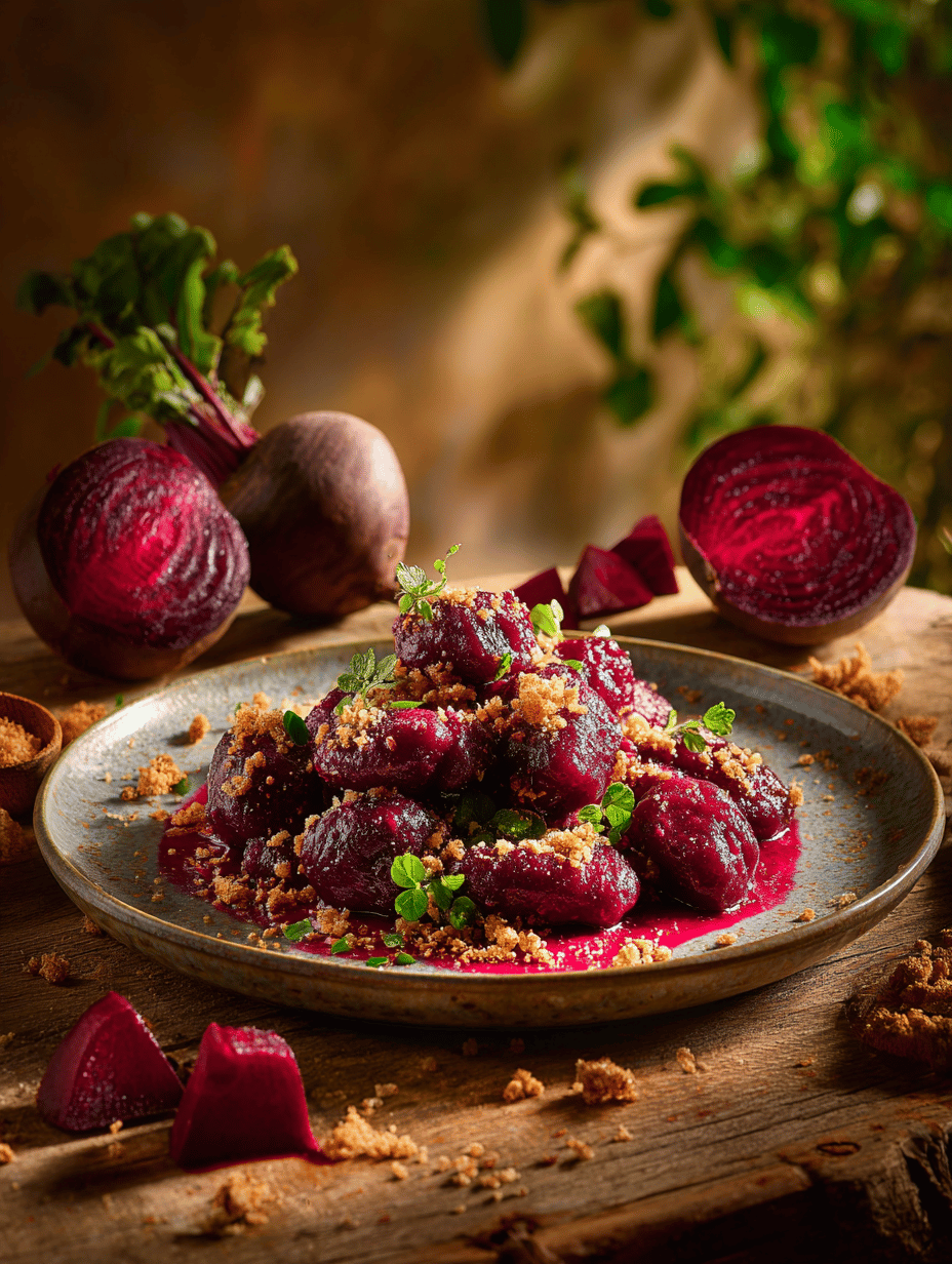 Bloody Beet Gnocchi: An Unorthodox Spin on a Classic