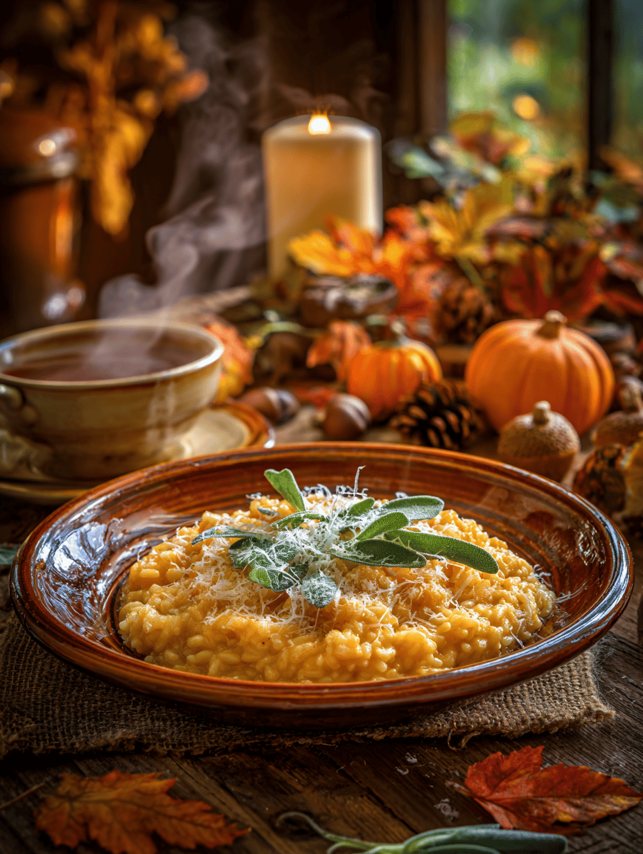 Pumpkin Risotto: A Cozy Fall Staple with a Citrus Twist