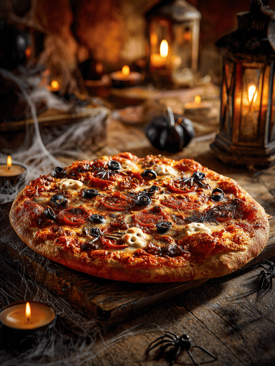 Halloween Pizza: A Spooky Spin on Comfort Food