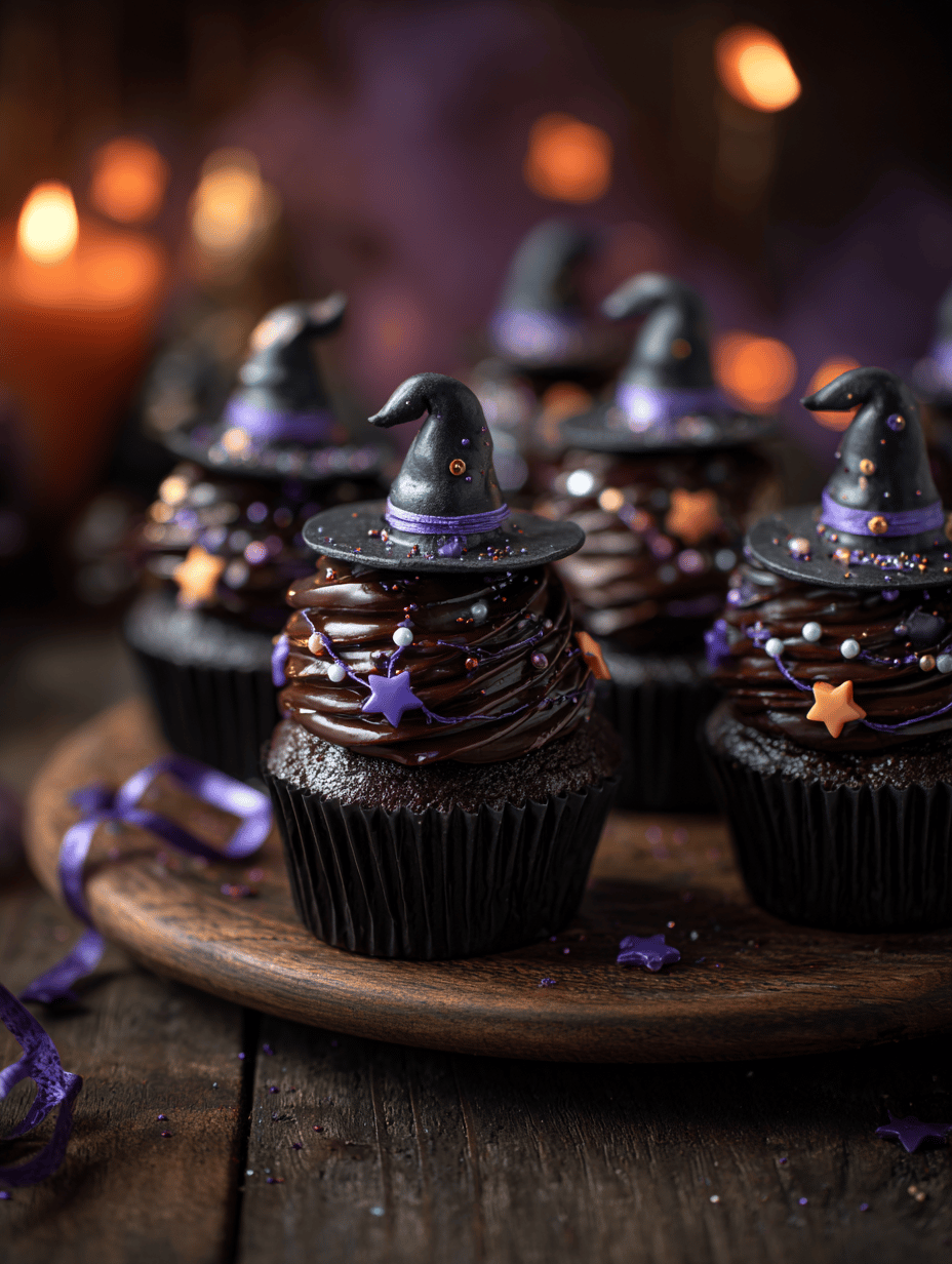 Whimsical Witch Hat Cupcakes: A Playful Twist on Classic Baking